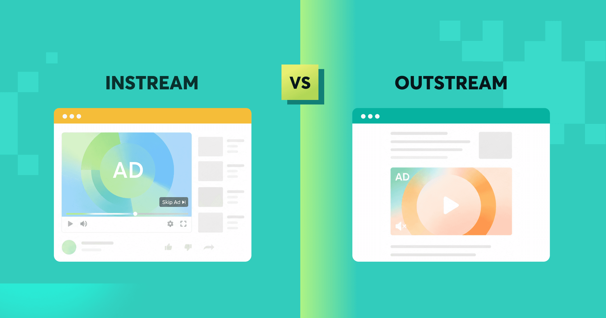 Instream vs Outstream Ads