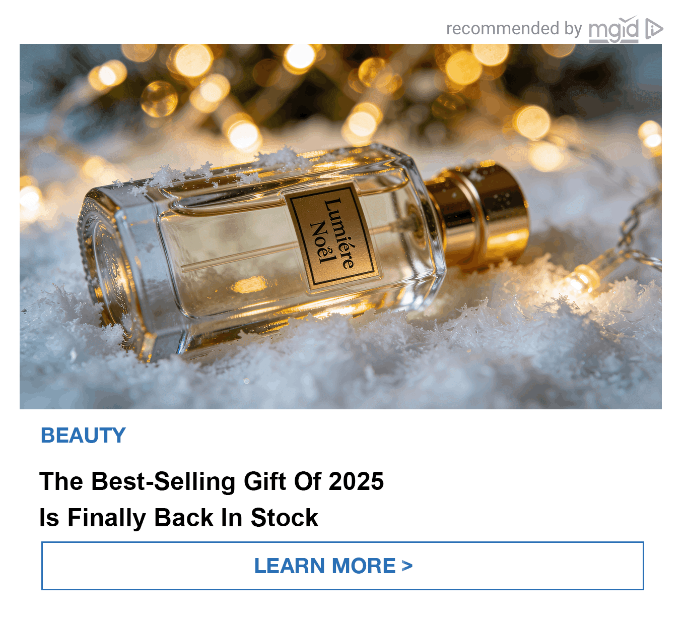 Widget nativo para móviles